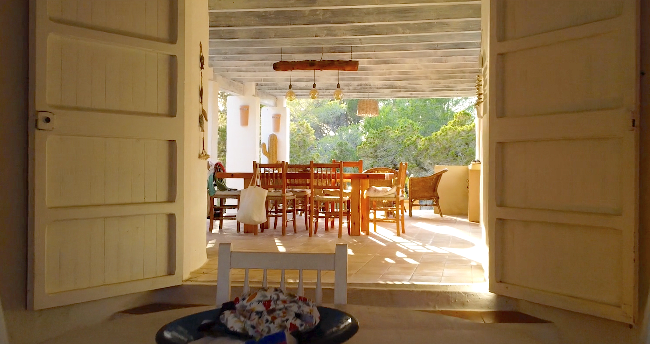 CASA MANU – VILLA EN PRIMERA LINEA EN CALA SAONA FORMENTERA V207