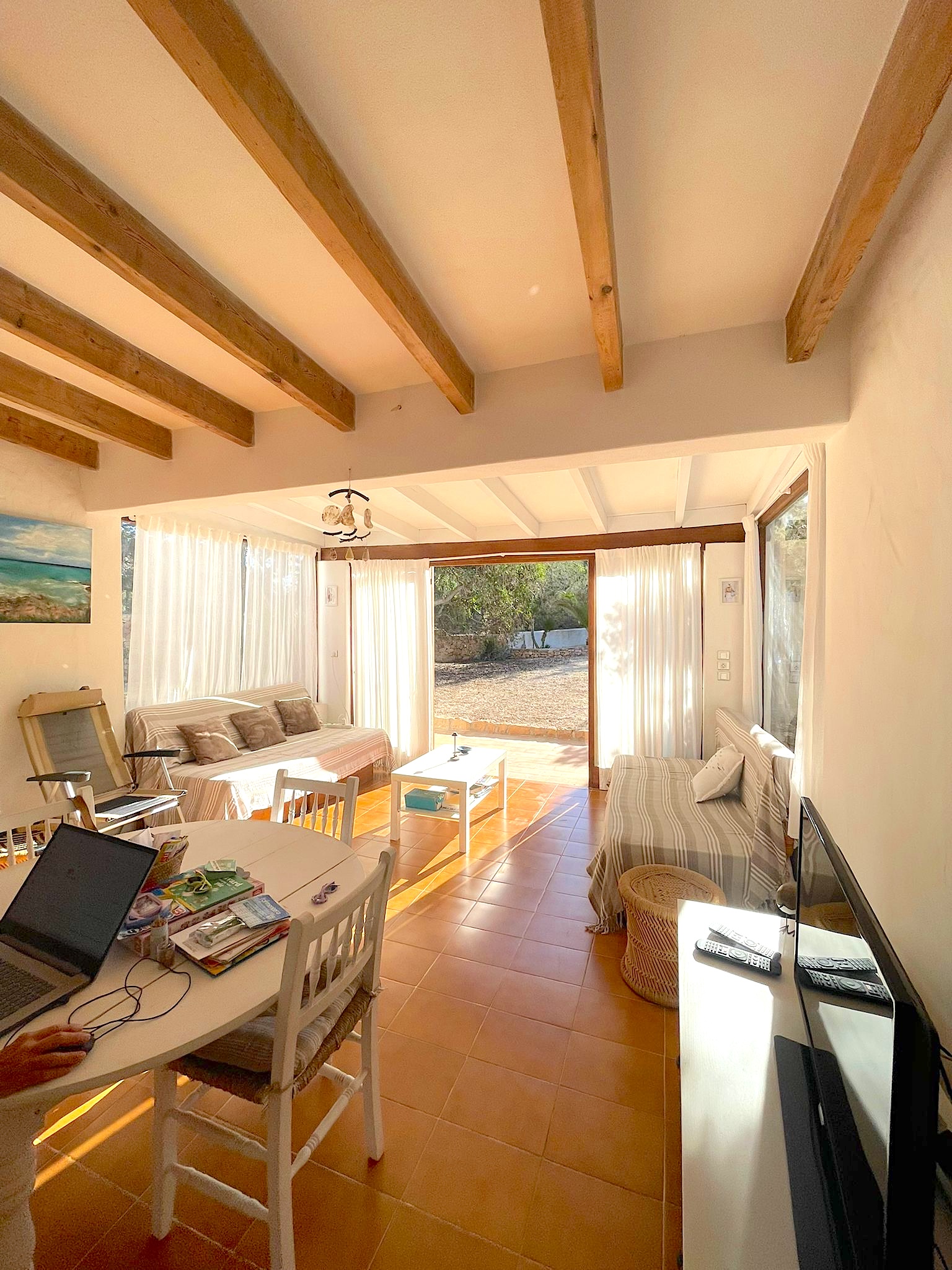 CASA MANU – VILLA EN PRIMERA LINEA EN CALA SAONA FORMENTERA V207